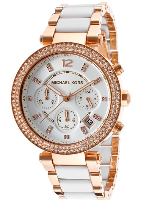 michael kors mk5774 womens parker wrist watches|michael kors chronograph case.